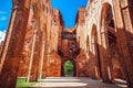 Ruins of cathedral in Tartu, Royalty Free Stock Photo