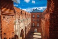 Ruins of cathedral in Tartu,