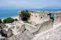 Ruins of Catull Grottos Royalty Free Stock Photo