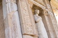 The ruins of Celsus Library in Ephesus