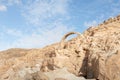 The ruins of the central city - fortress of the Nabateans - Avdat, between Petra and the port of Gaza on the trade route called