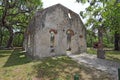 Ruins of the Chapel of Ease near Beaufort, South Carolina Royalty Free Stock Photo