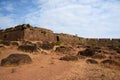 Ruins of Chapora fort,near Vagator village, Goa,India