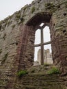 The ruins of Chepstow Castle, Wales Royalty Free Stock Photo