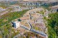 Ruins of Cherven fortress in Bulgaria