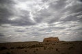 Architecture on the Dunhuang Desert in China