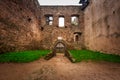 Ruins of the Chojnik Castle in Karkonosze mountains. Poland Royalty Free Stock Photo