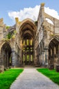 Ruins of the church in the Abbey of Villers la Ville, Belgium