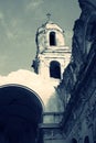 Ruins of church destroyed by earthquake