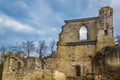 Ruins of the church in Oybin, Germany Royalty Free Stock Photo