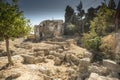 Ruins at the Church of Saint-Marie-du-Bourg Rhodes