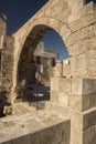 Ruins at the Church of Saint-Marie-du-Bourg Rhodes