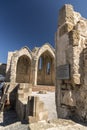 Ruins at the Church of Saint-Marie-du-Bourg Rhodes