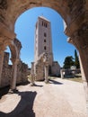 Ruins of the Church of St. John the Evangelist Royalty Free Stock Photo