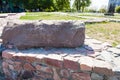 Ruins of The Church of the Tithes in Kiev city