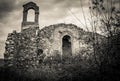 Ruins of church Royalty Free Stock Photo