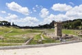 Visiting the ruins of Circus Maximus 