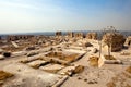 Ruins of Citadel Aleppo Royalty Free Stock Photo