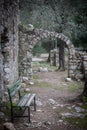 The ruins of the city of Olympos, Turkey