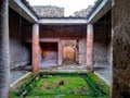 The ruins of the city of pompeii