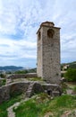 Ruins of clock tower, Old Bar, Montenegro Royalty Free Stock Photo