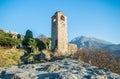 Ruins of clock tower in Old Bar Royalty Free Stock Photo