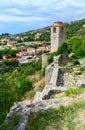 The ruins of the Clock tower, Old Bar, Montenegro Royalty Free Stock Photo