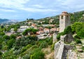 The ruins of the clock tower, Old Bar, Montenegro Royalty Free Stock Photo