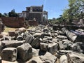 Ruins coliseum - Outside - Rome - Italy V