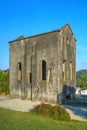 The ruins of the Cornish pumphouse in Waihi, New Zealand