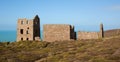 Ruins of Cornish tin mine ruins Cornwall England