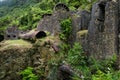 Ruins of the Crown Mine Battery in Karangahake, Coromandel, North Island, New Zealand Royalty Free Stock Photo