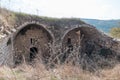 The ruins of crusader Fortress Chateau Neuf - Metsudat Hunin is located at the entrance to the Israeli Margaliot village in the