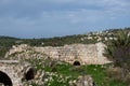 Ruins of Crusader`s forte at Beit Itab at the Jerusalem Subdistrict