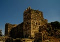 Ruins of crusaders fort in Byblos, Jubayl Lebanon Royalty Free Stock Photo