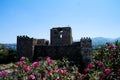 Ruins of crusaders fort in Byblos in Jubayl, Lebanon Royalty Free Stock Photo