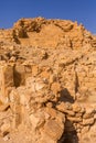 Ruins of crusaders Shobak Castle, Jordan Royalty Free Stock Photo