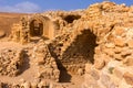 Ruins of crusaders Shobak Castle, Jordan Royalty Free Stock Photo