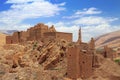 Ruins in Dades valley Royalty Free Stock Photo