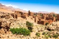 Ruins in Dades valley, Morocco Royalty Free Stock Photo