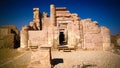 Ruins of Deir el-Haggar temple, Kharga oasis, Egypt