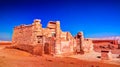 Ruins of Deir el-Haggar temple, Kharga oasis, Egypt