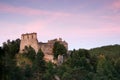 Ruins of Divci Kamen gothic castle Royalty Free Stock Photo