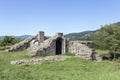 Ruins of the Domos monastery church at the Danube bend in Hungary