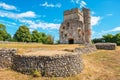 Ruins of Donnington Castle. Newbury, England Royalty Free Stock Photo