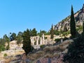 Temple of Apollo, Delphi, Greece Royalty Free Stock Photo