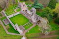 Ruins of Dryburgh Abbey in the Scottish Borders