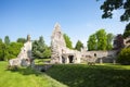 ruins of Dryburgh Abbey, Scottish Borders, Scotland Royalty Free Stock Photo