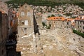 Ruins in Dubrovnik Royalty Free Stock Photo