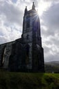 The ruins of Dunlewey Church, located in Poisoned Glen, County Donegal, Ireland Royalty Free Stock Photo